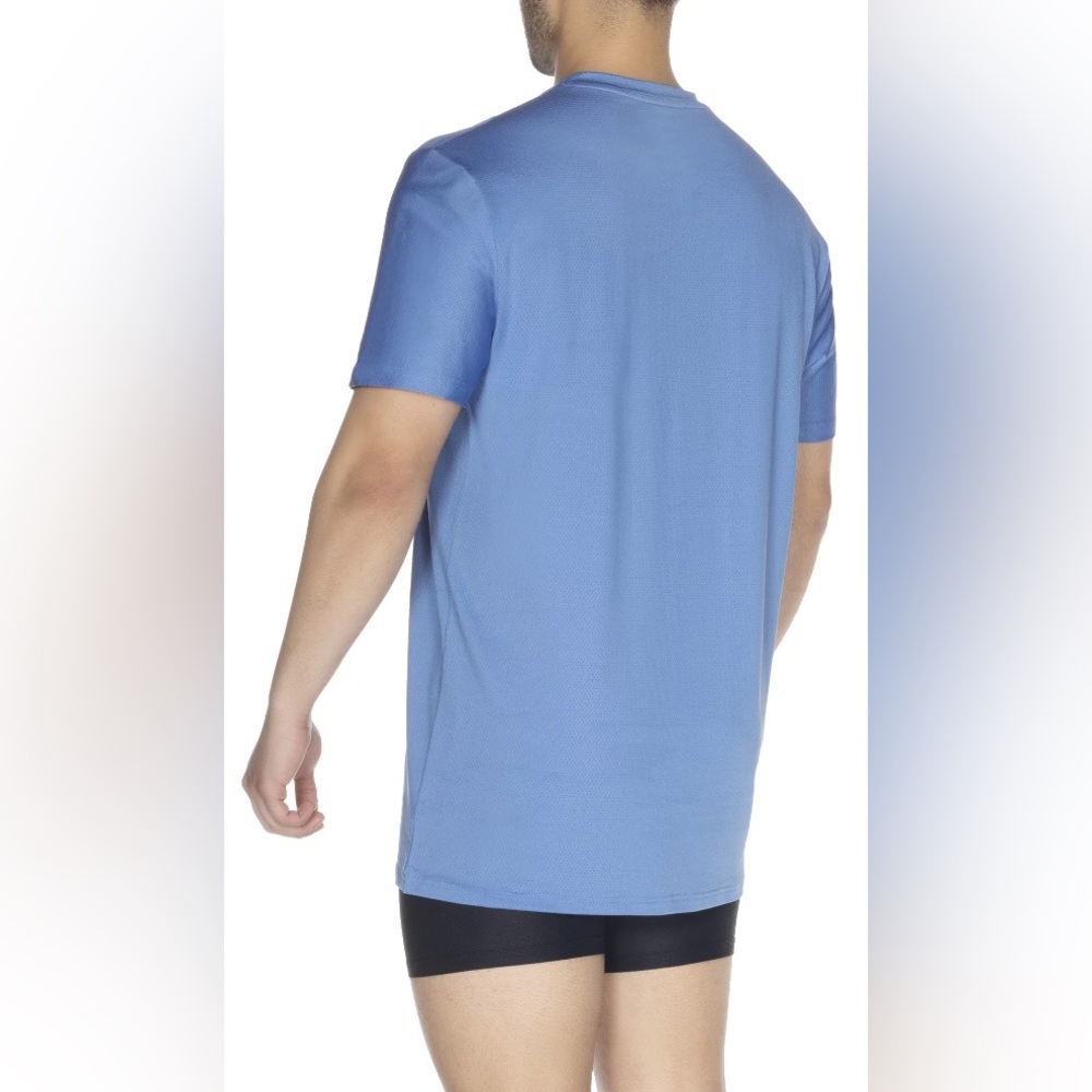 Athletic Works Men's Polymesh Crewneck T-Shirt, 3-Pack - Picture 5 of 7